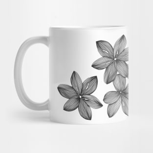 Drawn Floral Background Mug